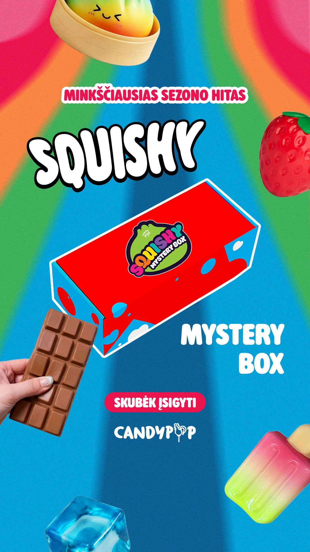 Candy POP Facebook ad