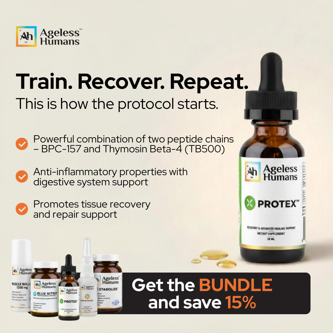 Ageless Humans Facebook ad
