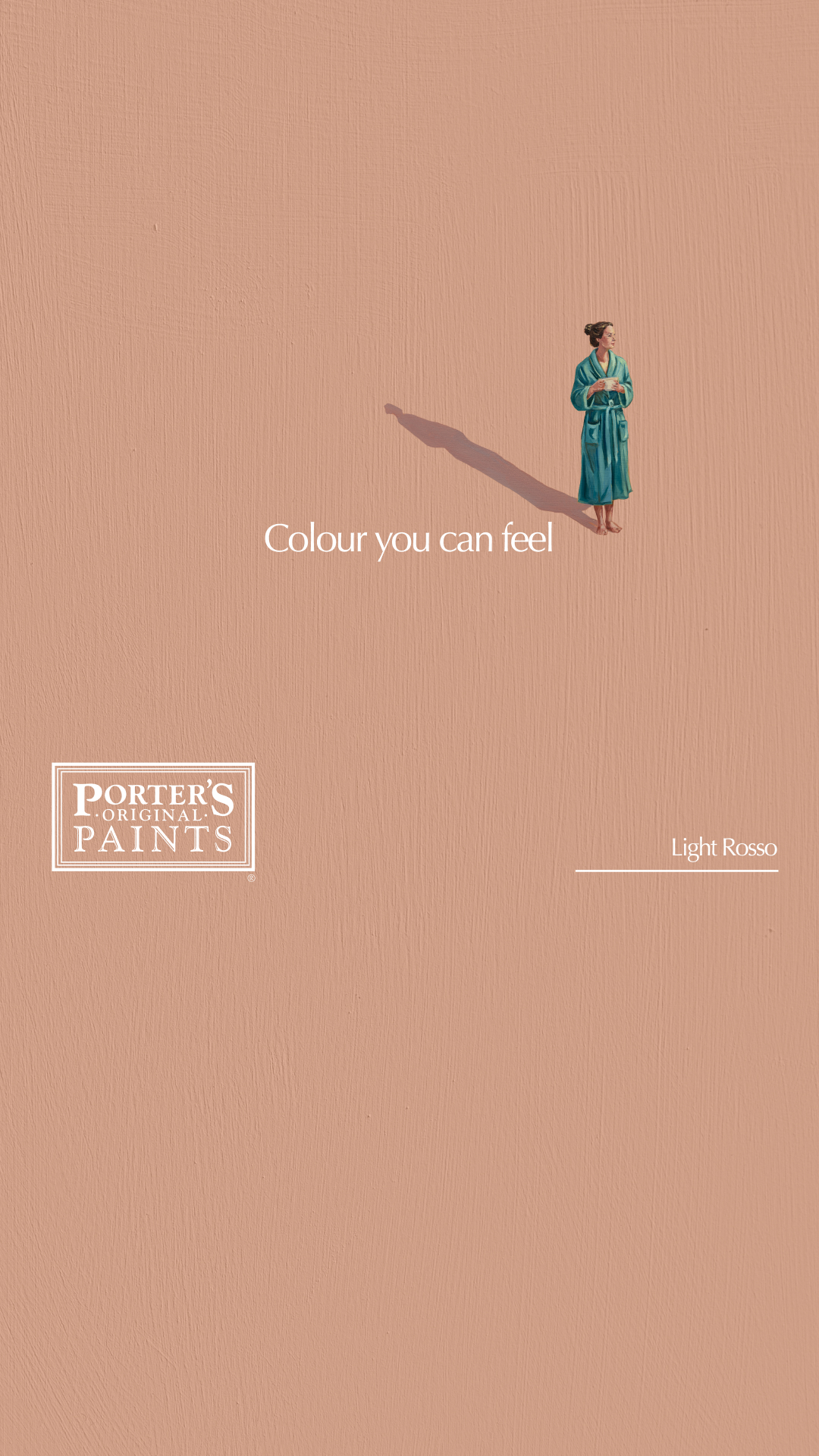 Porter's Paints Facebook ad: Colour you can feel