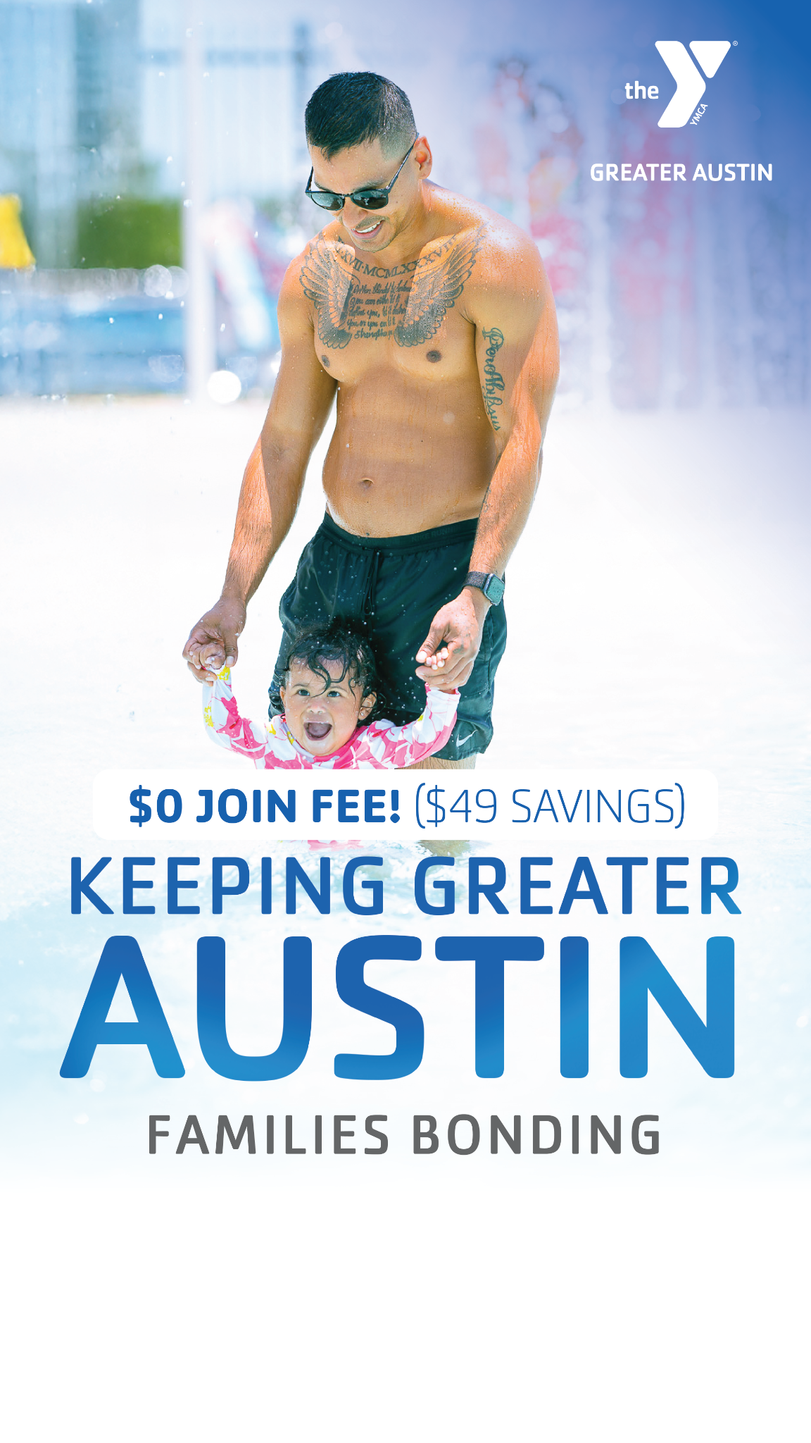 Greater Austin YMCA Facebook ad