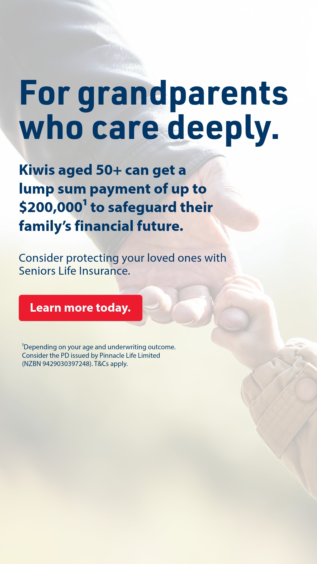 New Zealand Seniors Facebook ad