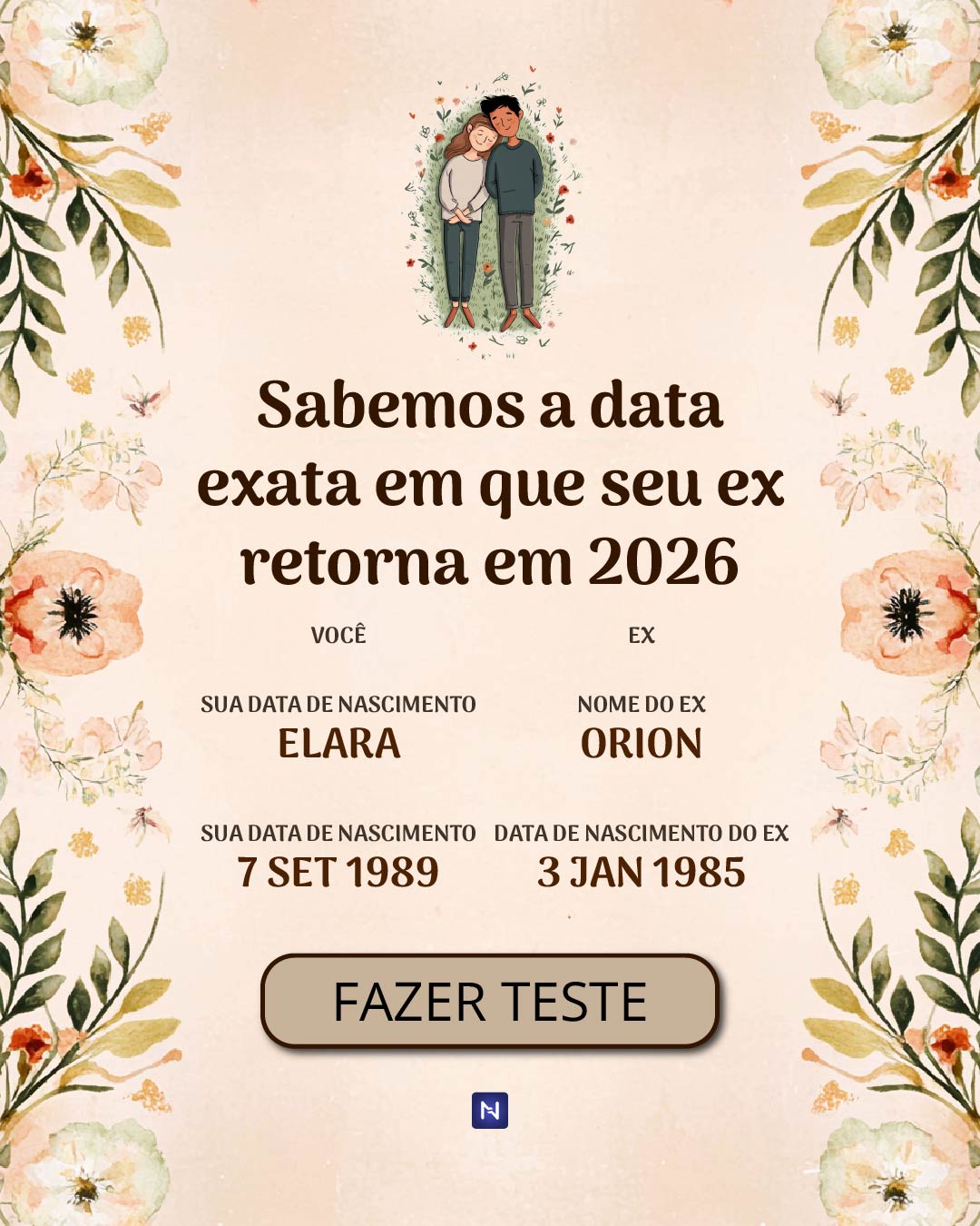 Nebula: Does my ex returns? Facebook ad