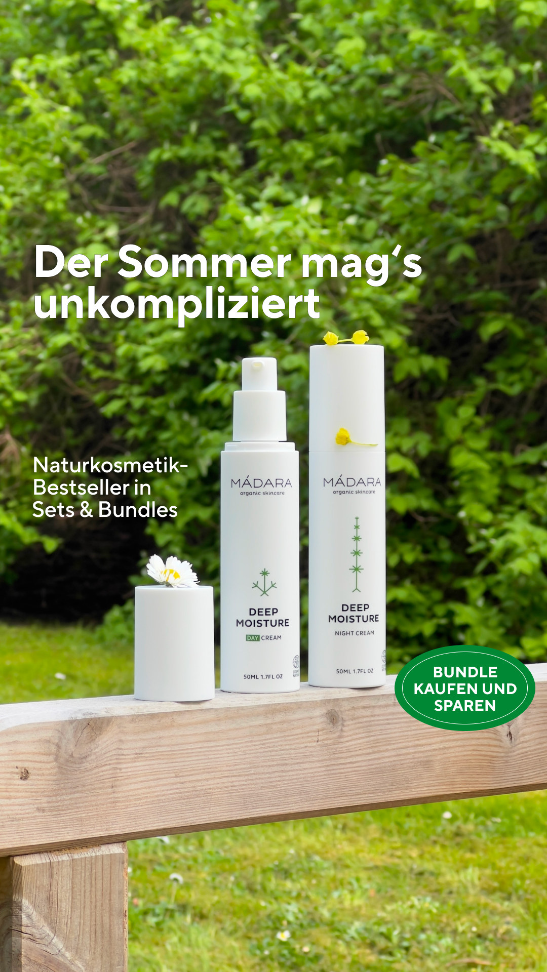 Mádara Organic Skincare Facebook ad