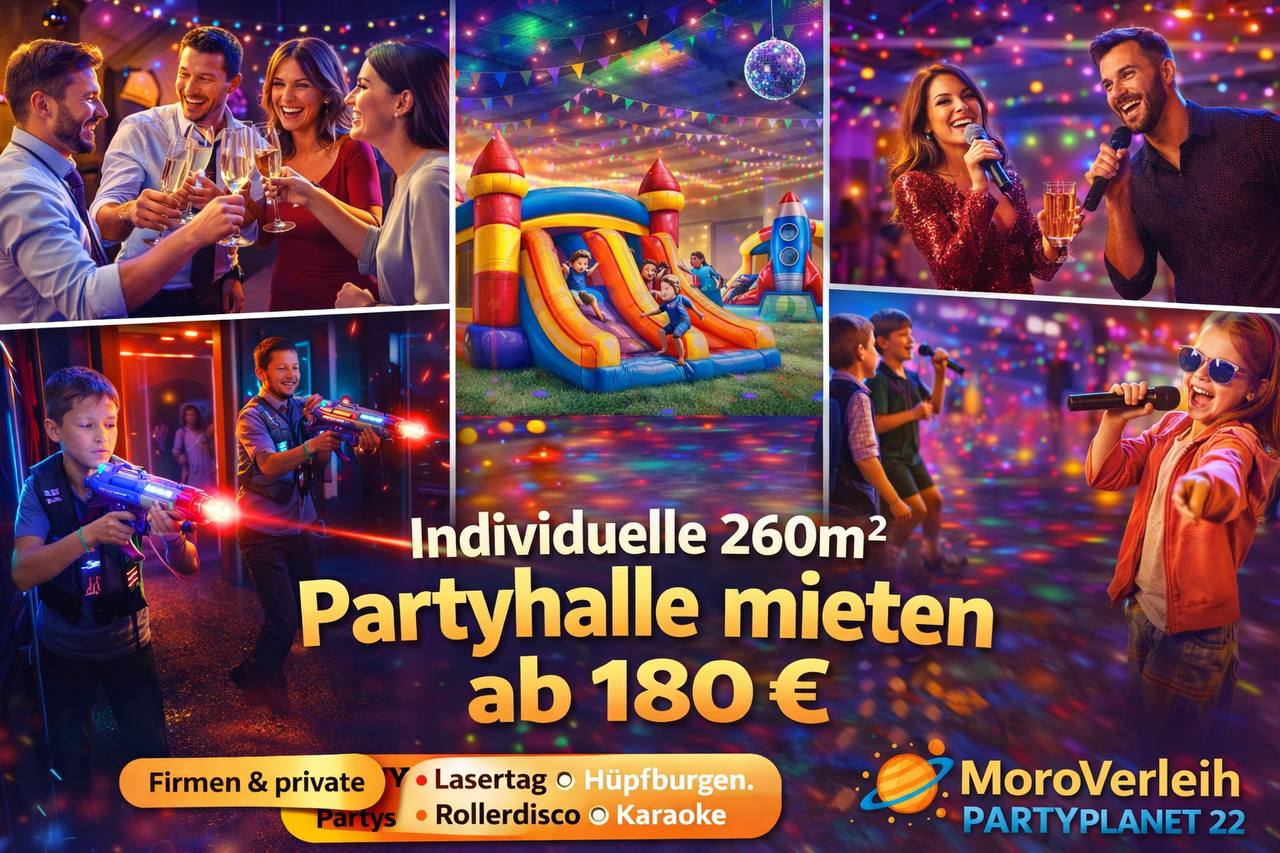 Partyplanet Facebook ad from Jan 4, 2026