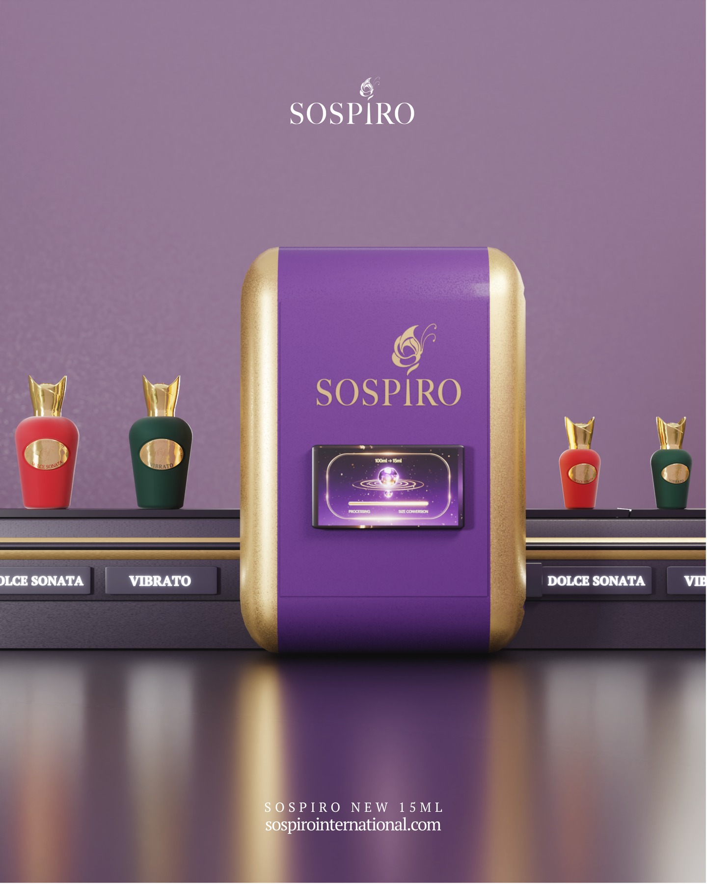 Sospiro International Facebook ad: The heartbeat of the house has a new…