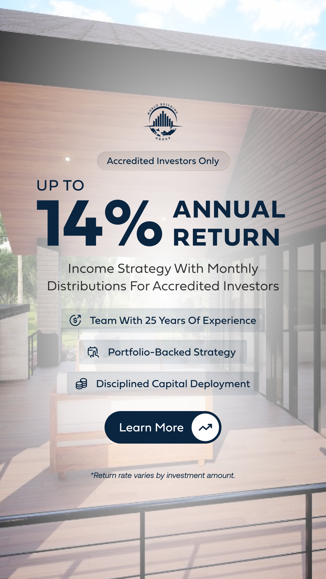 World Building Group Facebook ad from Mar 23, 2026