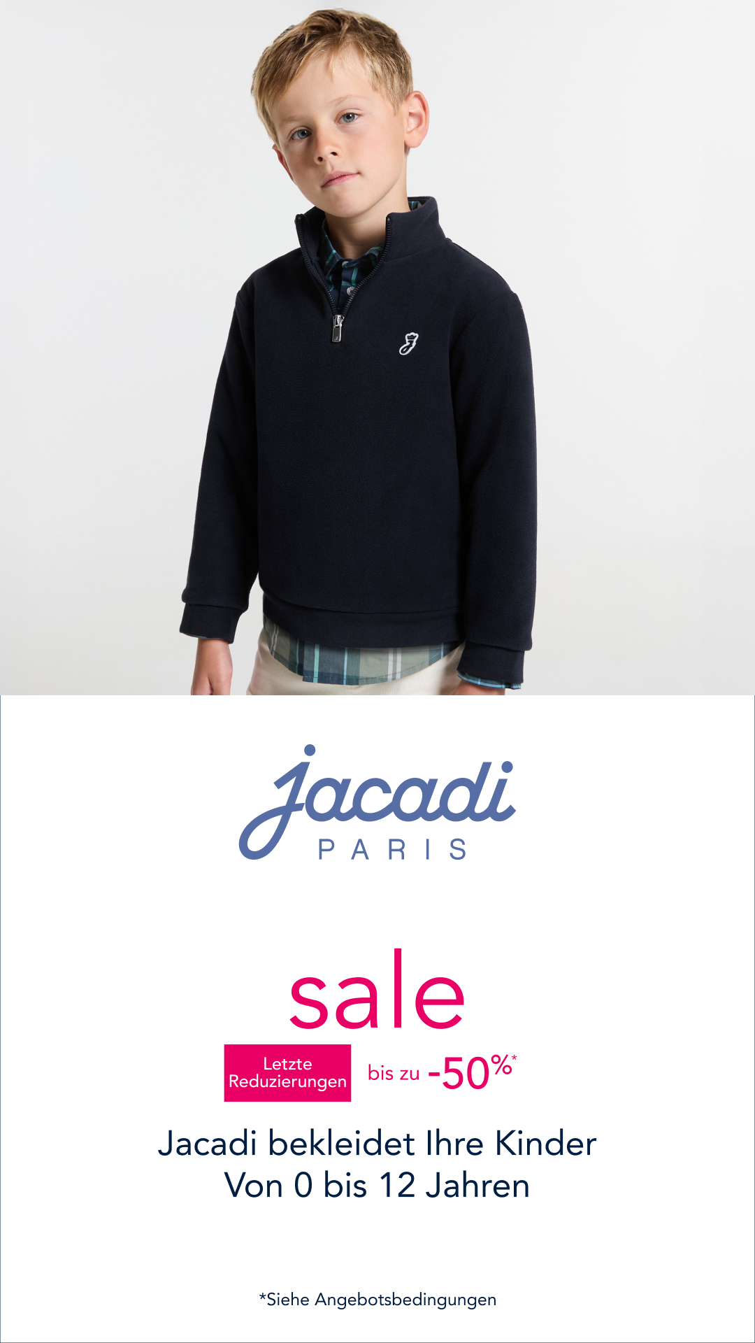 Jacadi Facebook ad