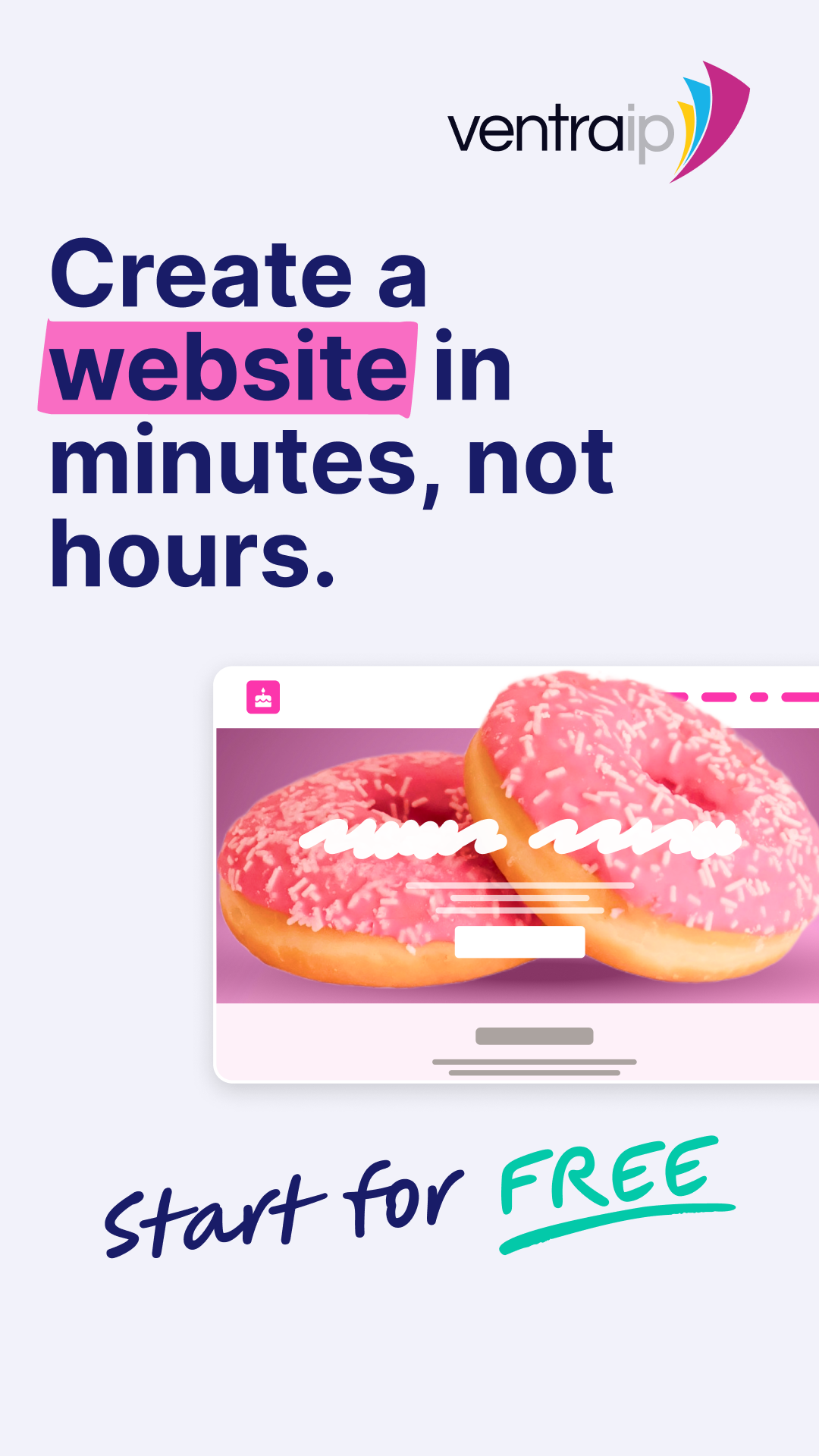 VentraIP Facebook ad