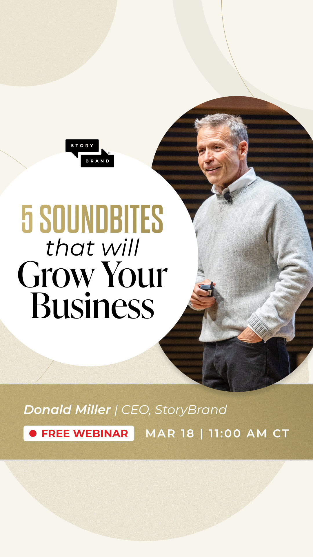 StoryBrand Facebook ad