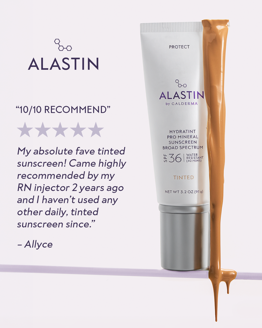 Alastin Skincare Facebook ad: Safely Sun-Kissed