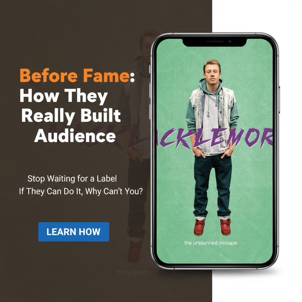 Playlist Booker Facebook ad