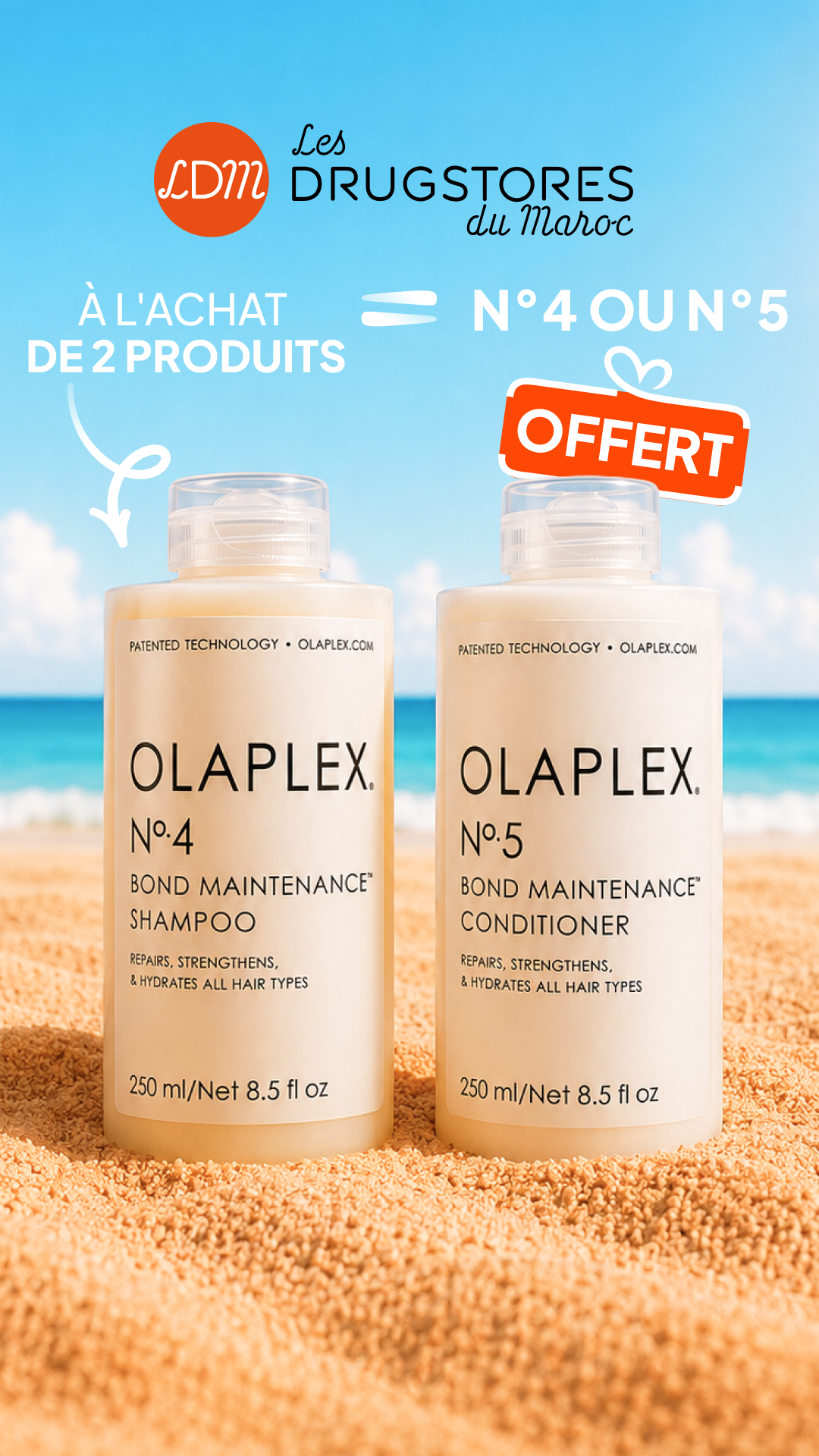 Les Drugstores du Maroc Facebook ad from Jul 14, 2026