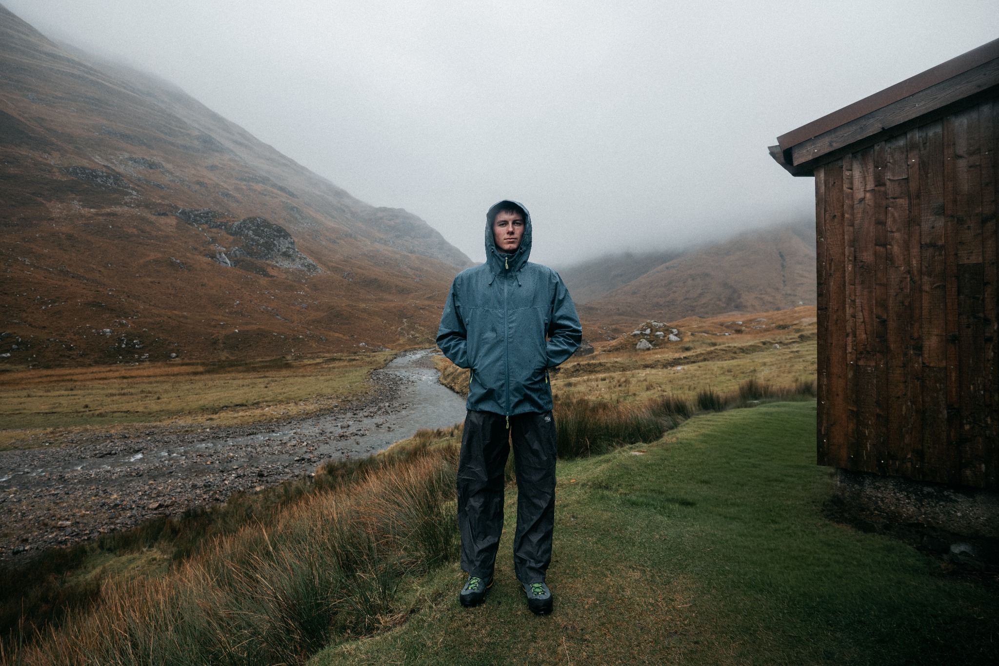 Highlander Outdoor Facebook ad: You don’t need a £400 shell to stay…