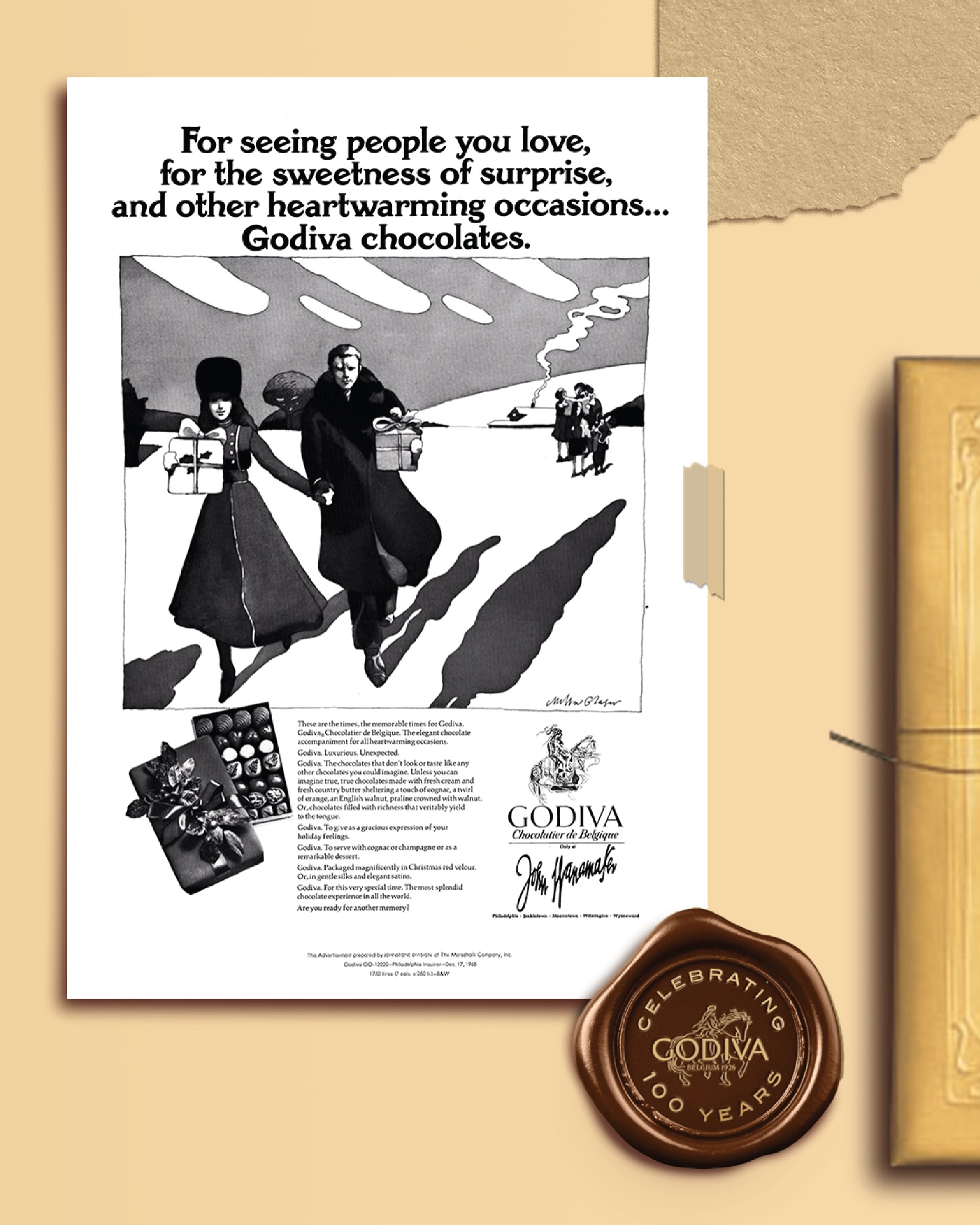GODIVA Facebook ad