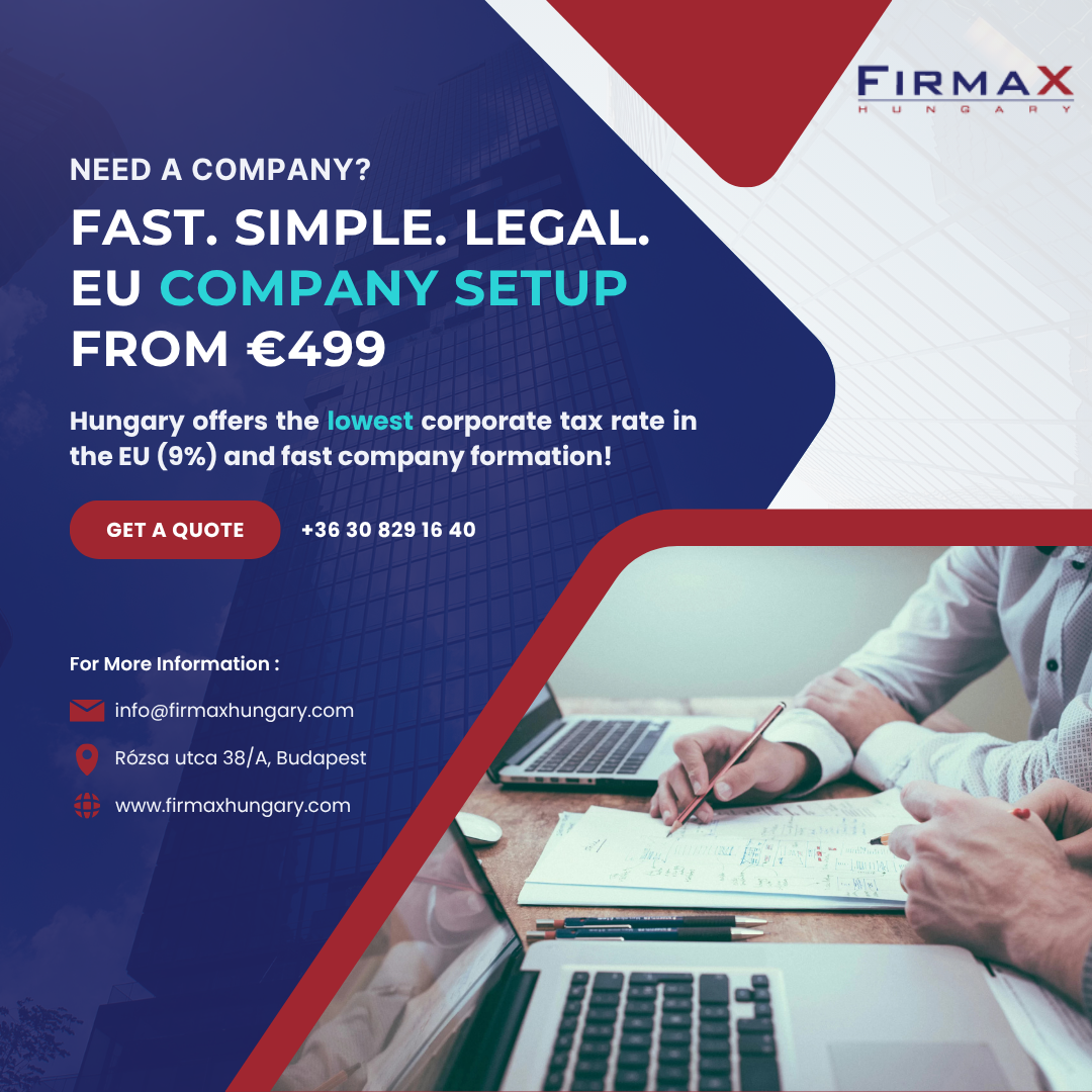 FirmaX Hungary LLC - Company Formation Hungary Facebook ad
