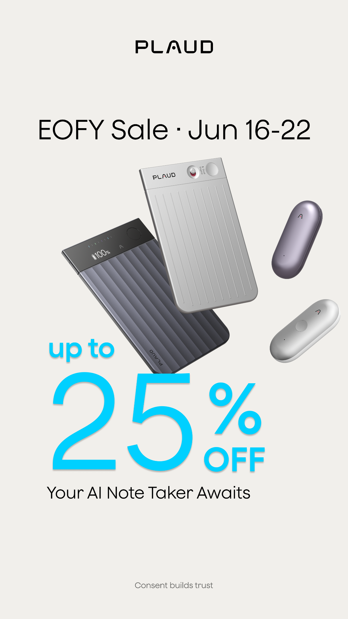 Plaud Facebook ad