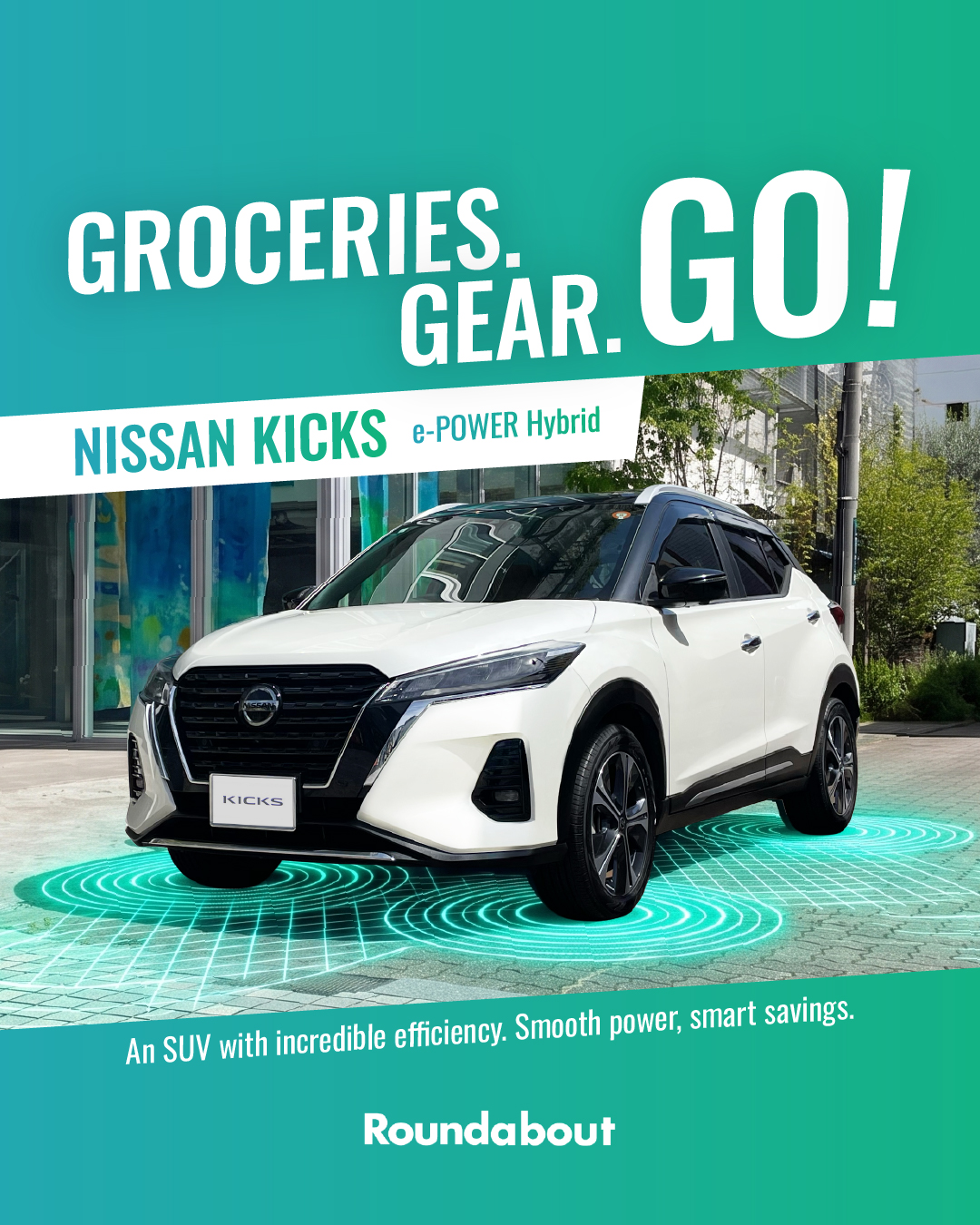 Roundabout Australia Pty Ltd Facebook ad: Hate Rising Fuel Costs? Drive KICKS e-POWER