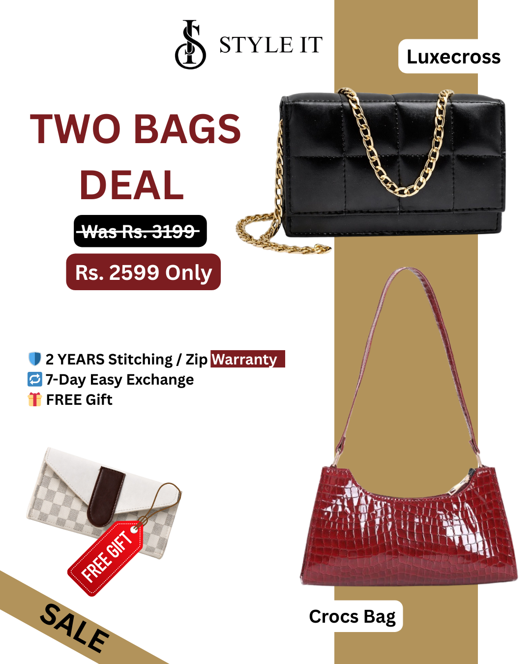 Style it Facebook ad: Buy 1? Nah.