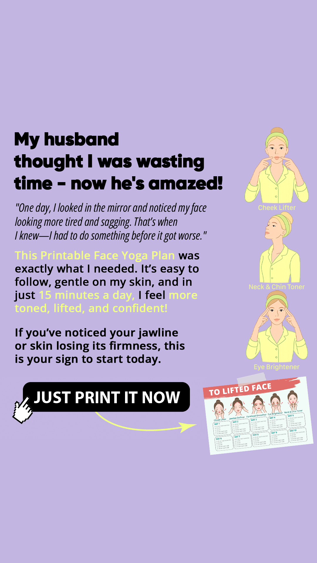 Luvly Facebook ad