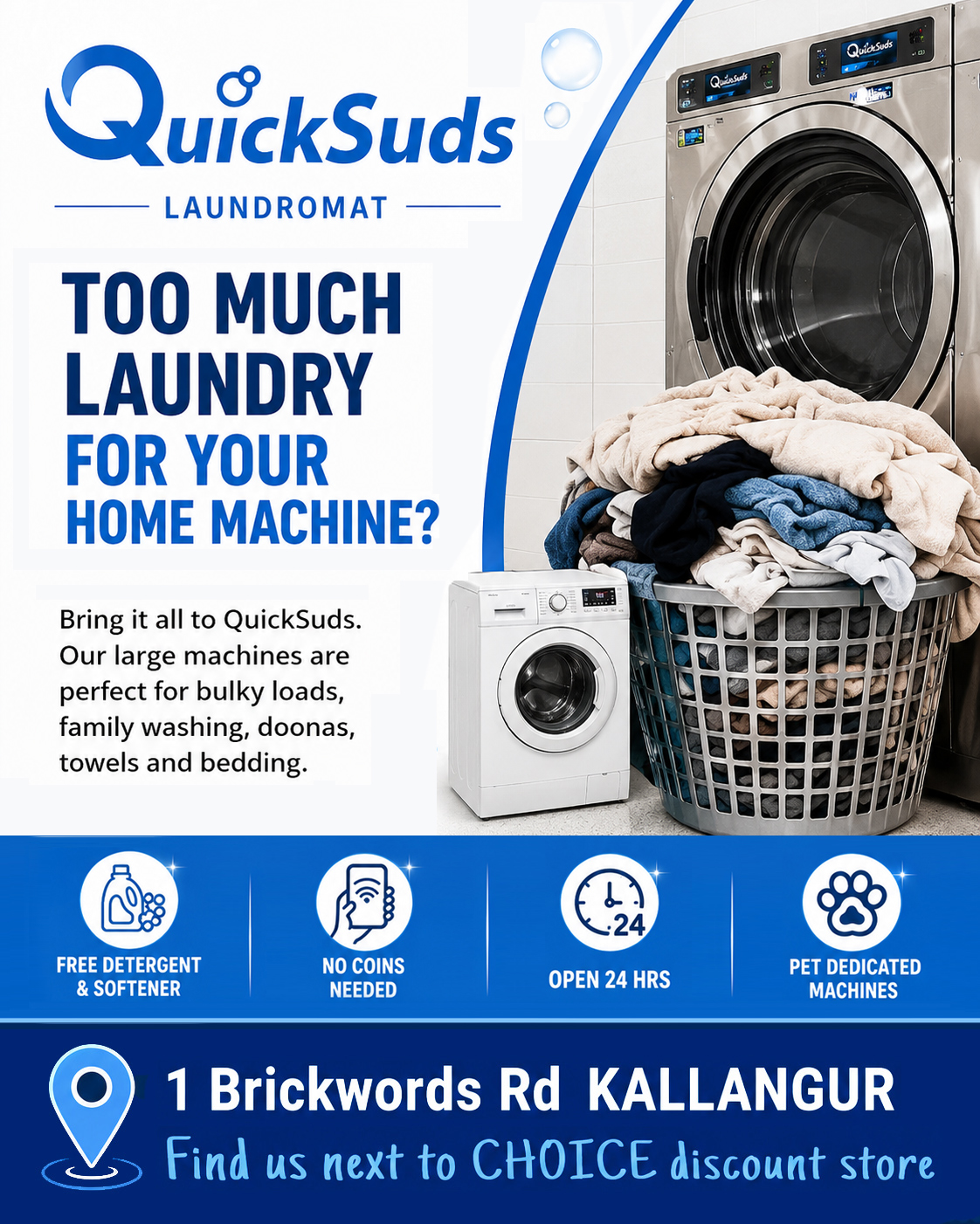 QuickSuds Facebook ad