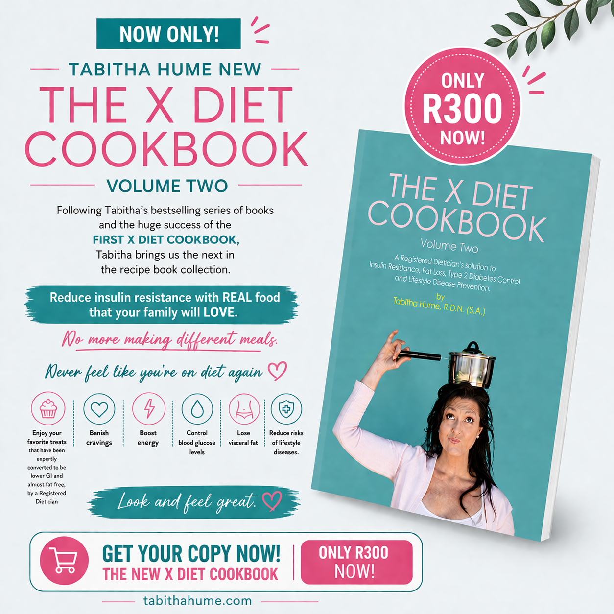Tabitha Hume - Clinical Dietician Facebook ad