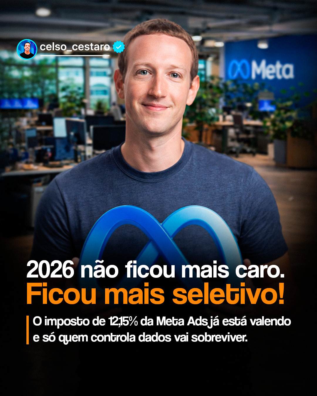 celso_cestaro Facebook ad: Já não é mais cenário futuro.