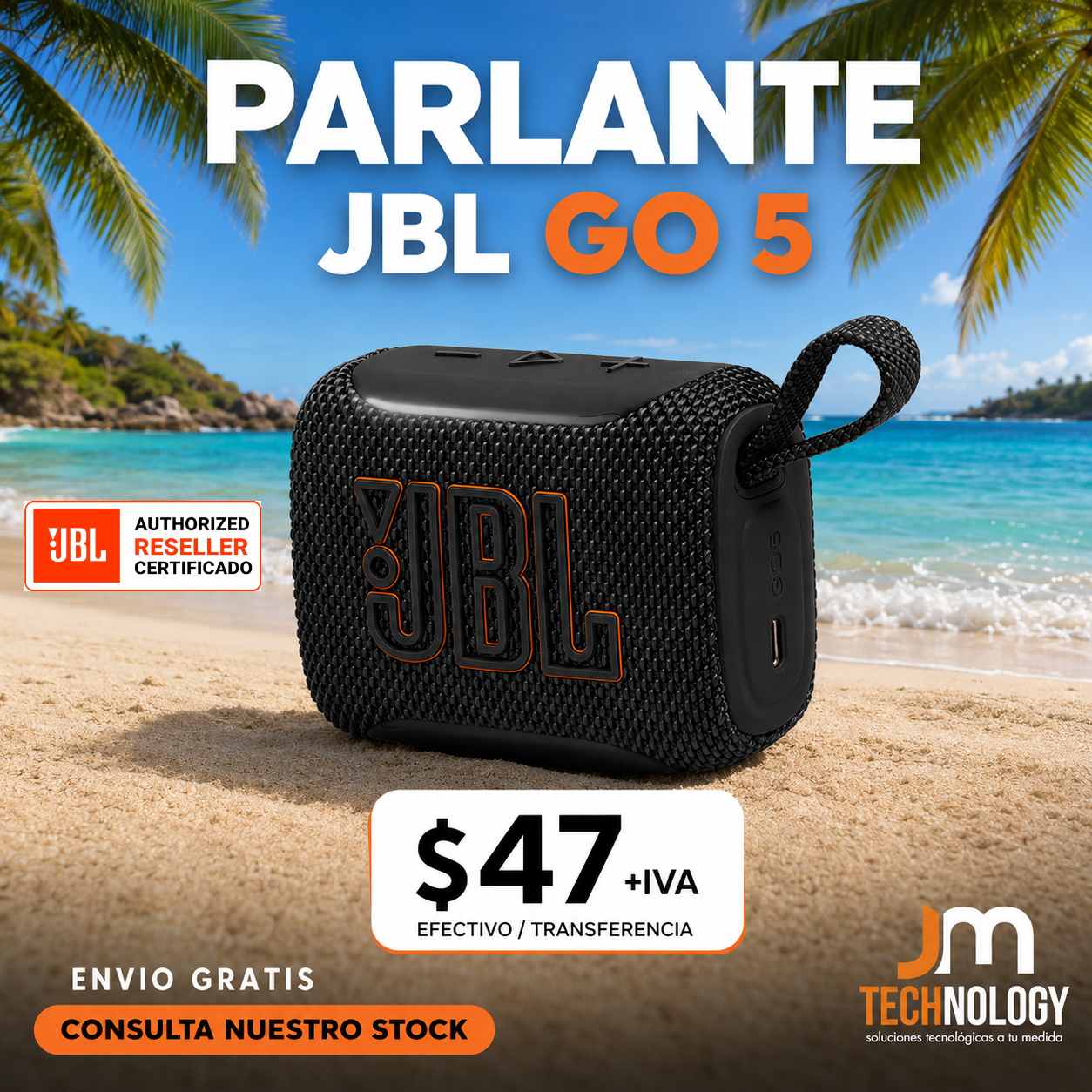 JM Technology Ec Facebook ad: Autenticidad que se escucha