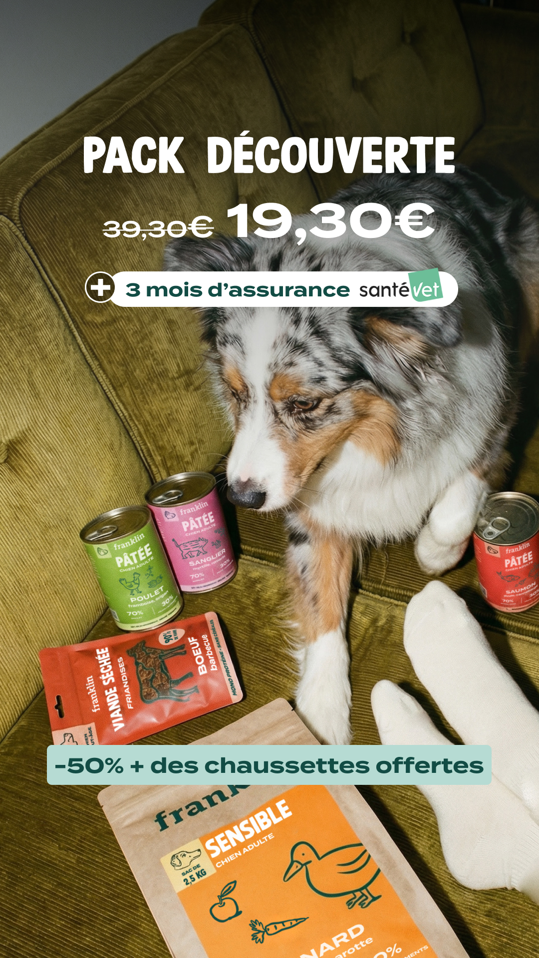 Franklin Pet Food Facebook ad