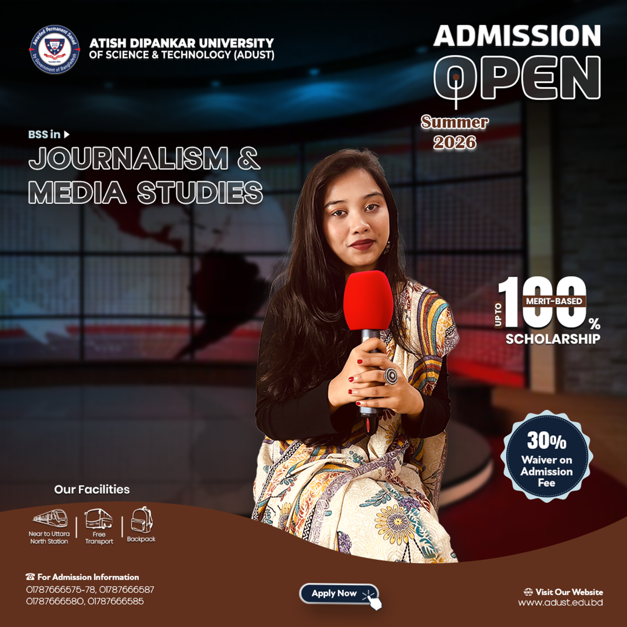 Atish Dipankar University of Science & Technology-ADUST Facebook ad