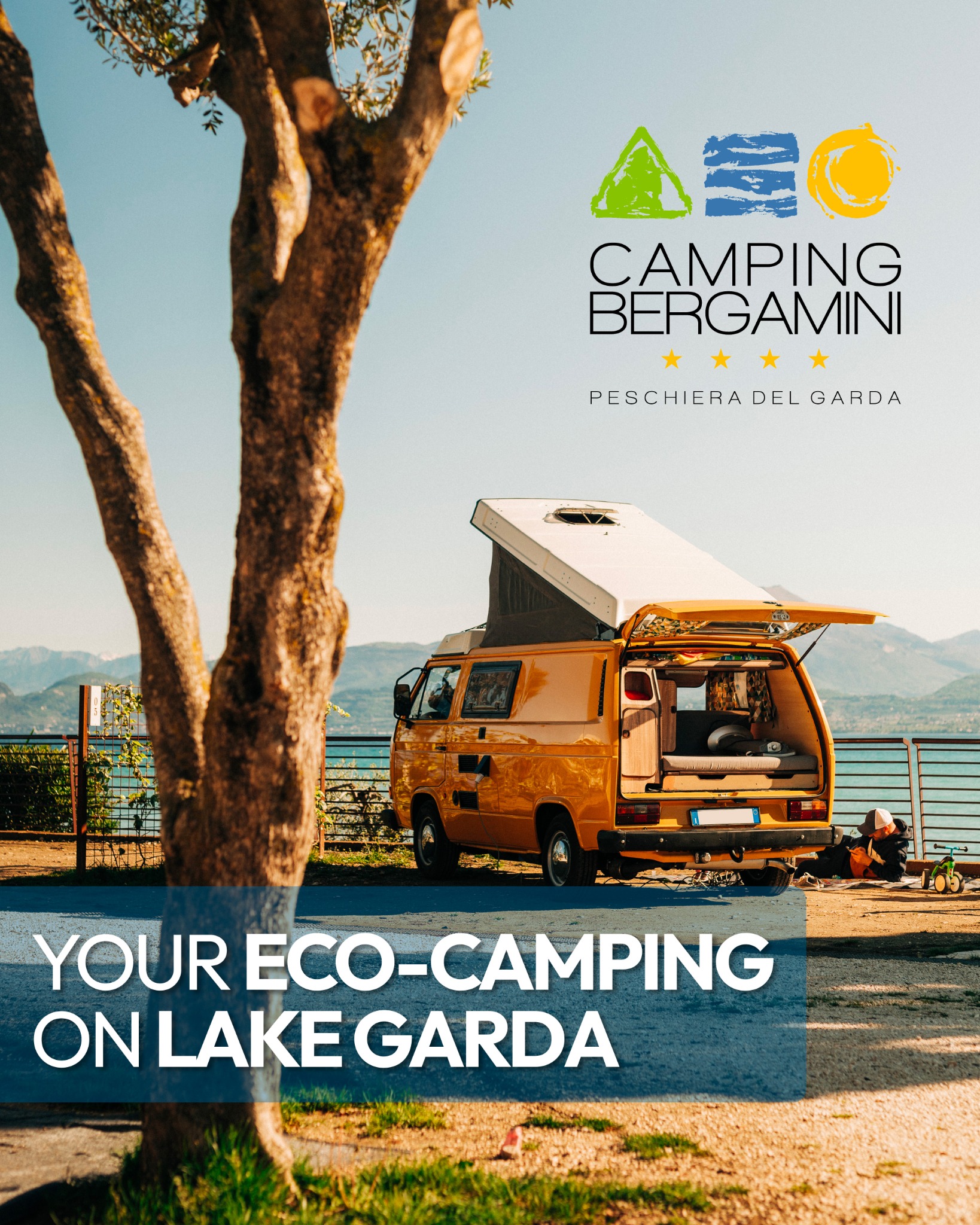 Camping Bergamini Facebook ad from Aug 25, 2025