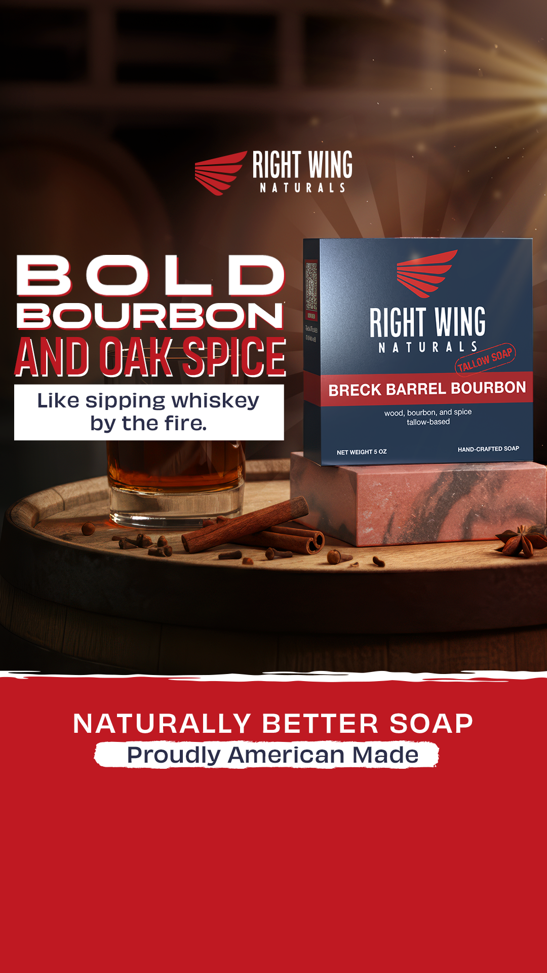 RIGHT WING Naturals Facebook ad