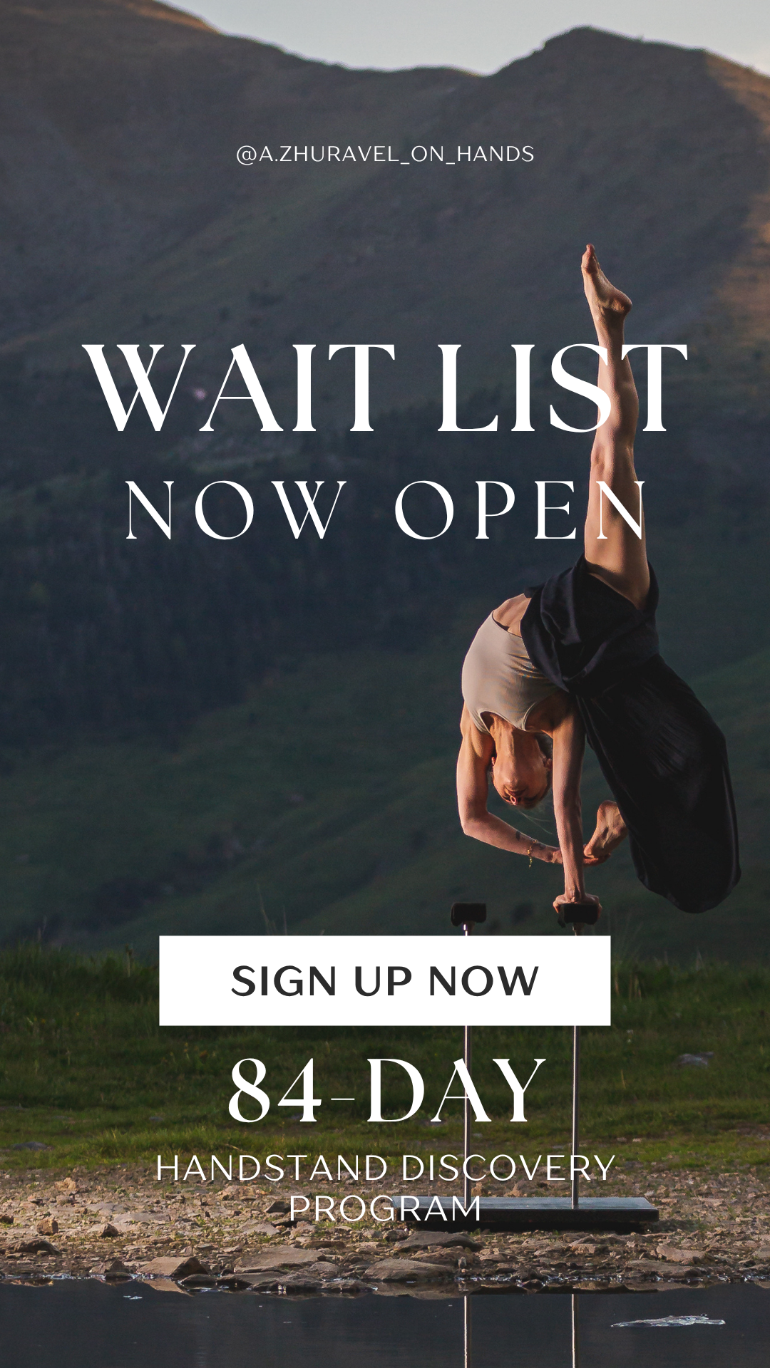 Alona Zhuravel Facebook ad: Join My Waiting List!
