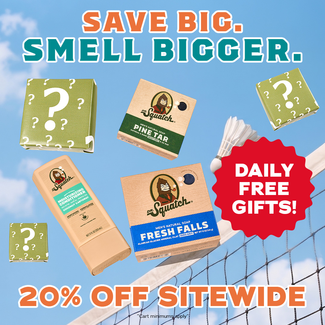 Dr. Squatch Facebook ad