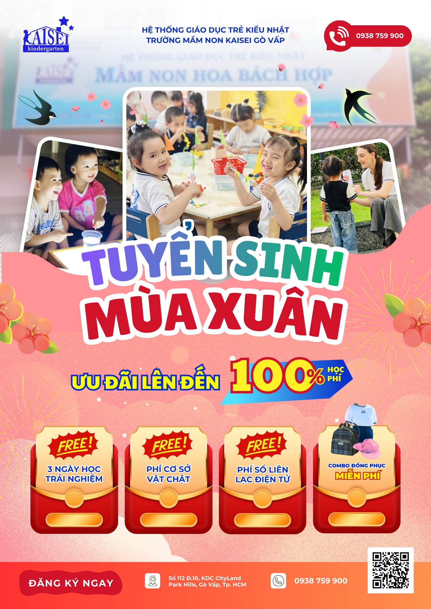 Mầm non Kaisei Gò Vấp - Hệ Thống Giáo Dục Trẻ Kiểu Nhật Facebook ad