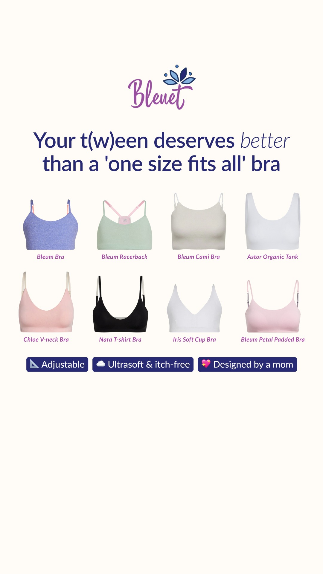 Bleuet Facebook ad