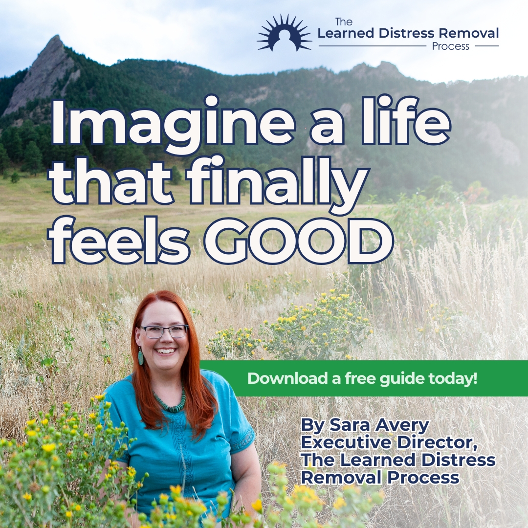 The Learned Distress Removal Process Facebook ad