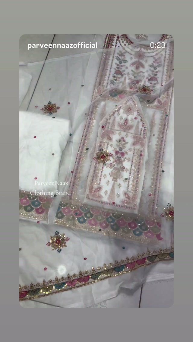 Parveen Naaz Facebook ad: Traditional Luxury Clothing By ParveenNaaz