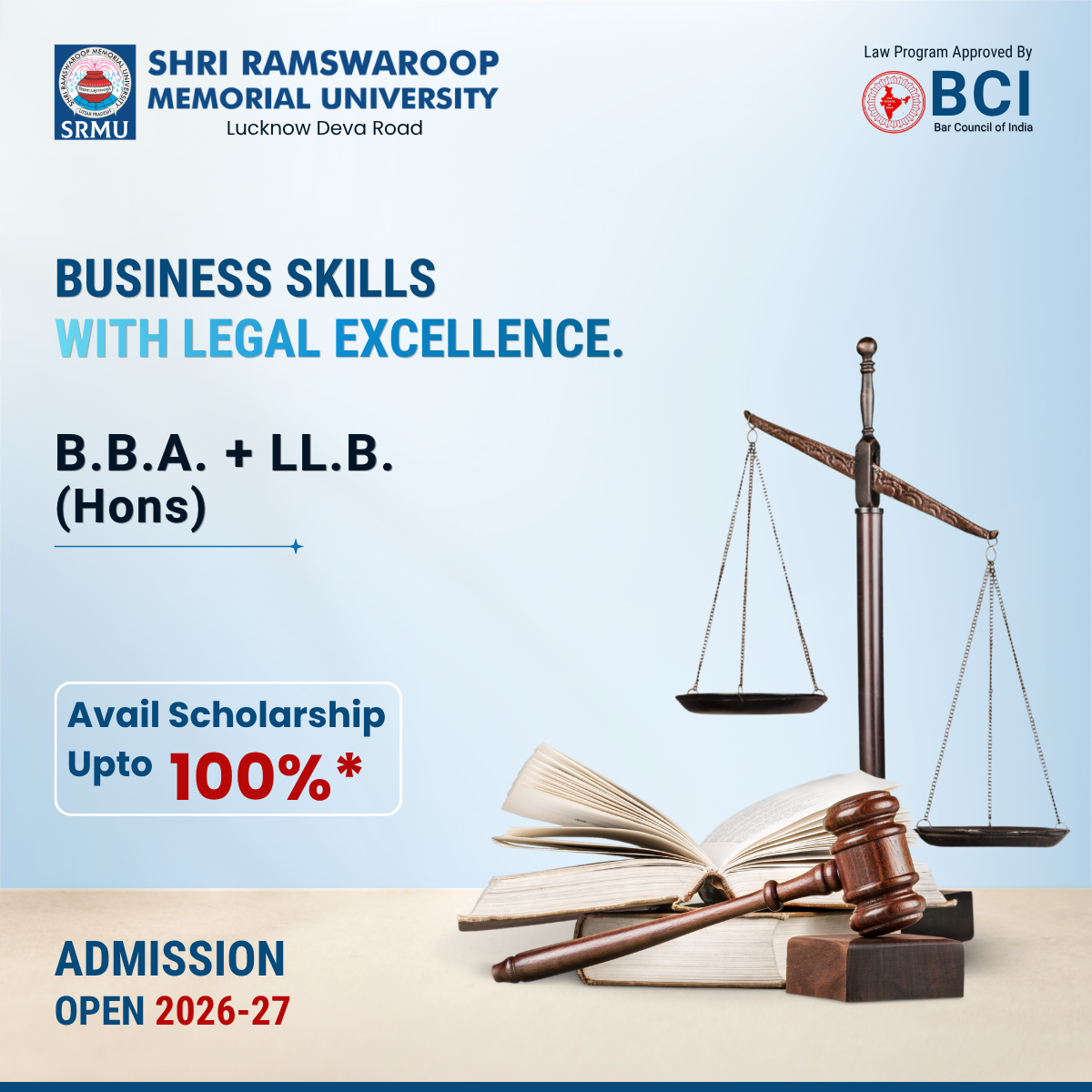 Shri Ramswaroop Memorial University Facebook ad