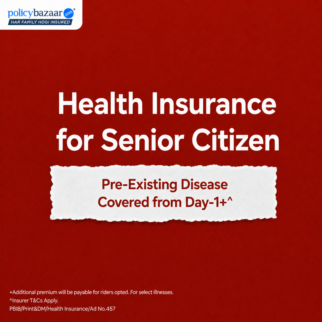 Policybazaar Health Insurance Facebook ad: பாலிசிபாசார் சுகாதார காப்பீடு