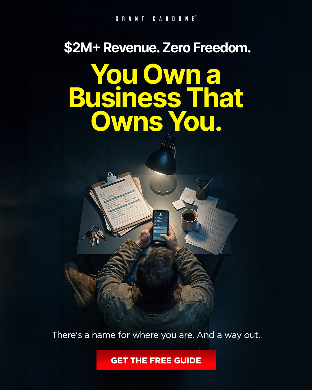 Grant Cardone Facebook ad
