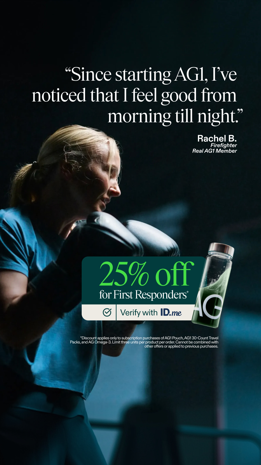 AG1 by Athletic Greens Facebook ad