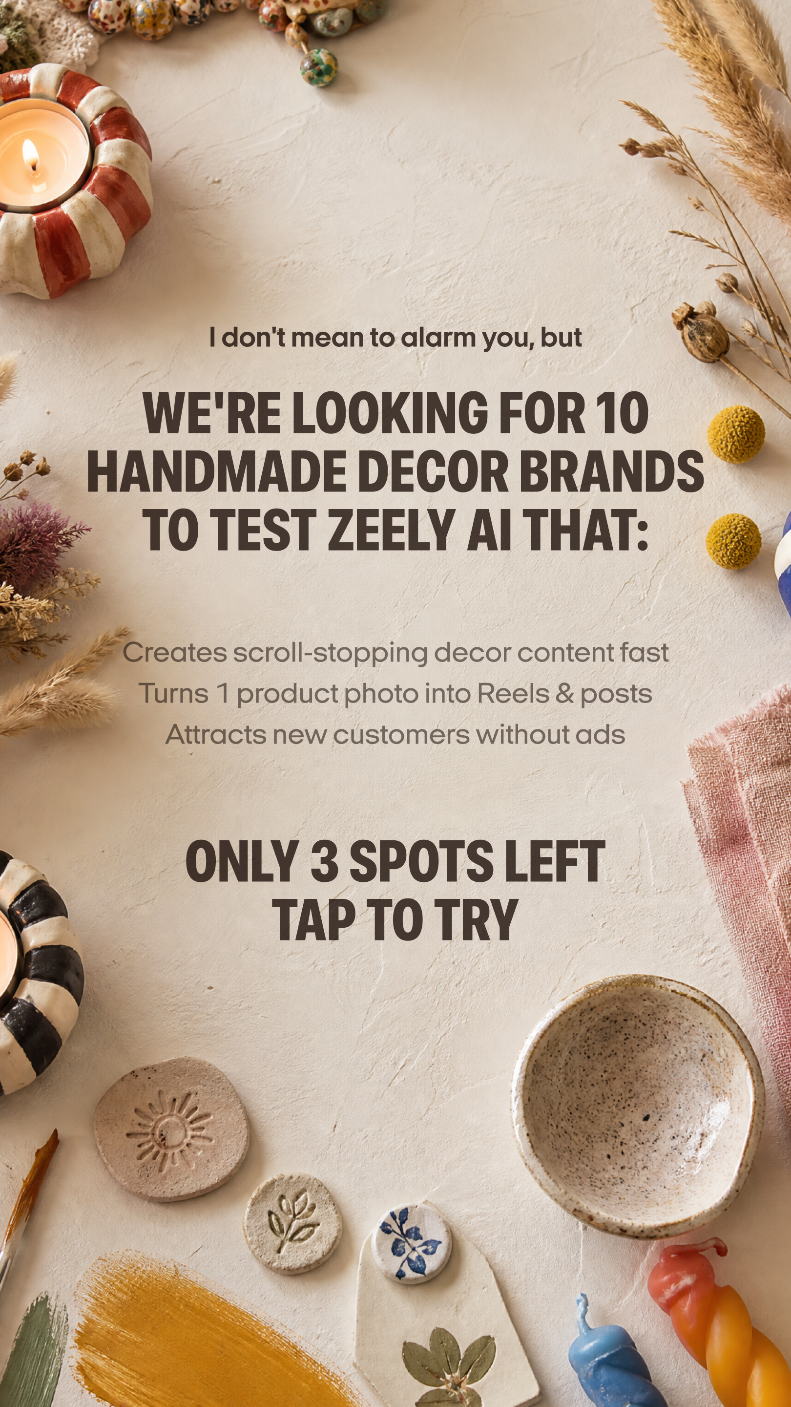 Zeely Facebook ad