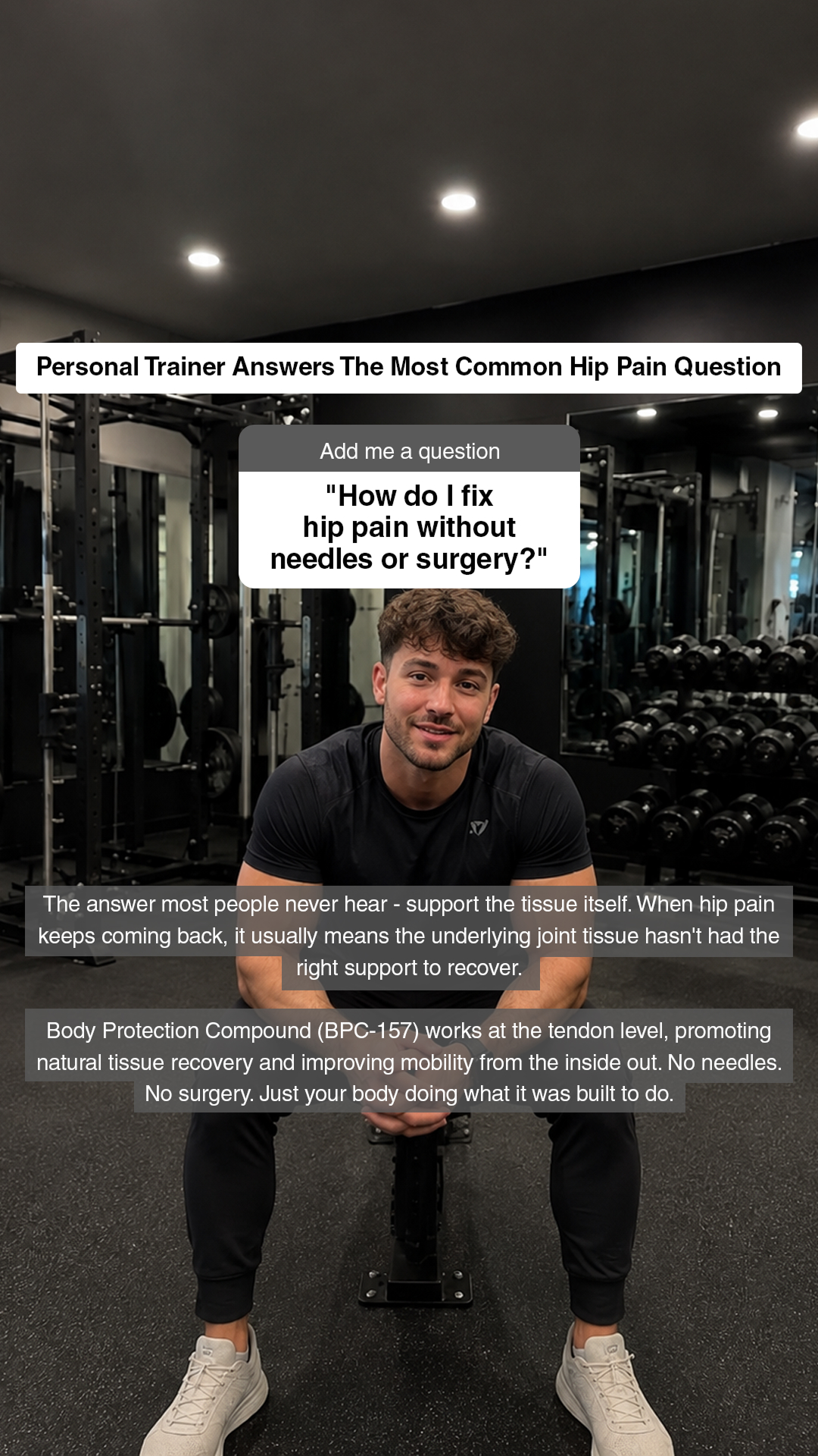 Healthletic Body Protecting Compound Facebook ad: The Hidden Reason Your Body Stopped Recovering
