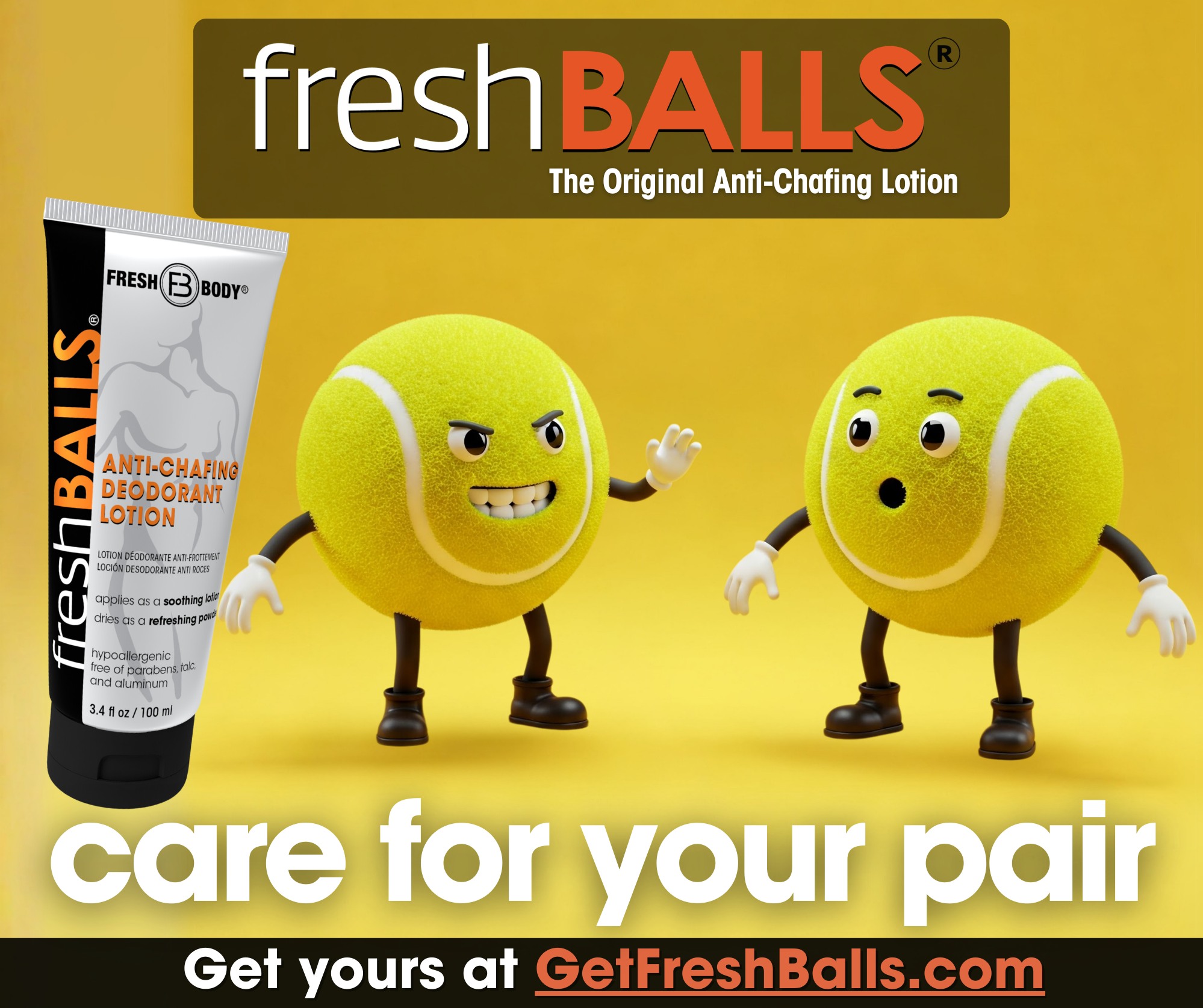 Fresh Balls by Fresh Body Facebook ad