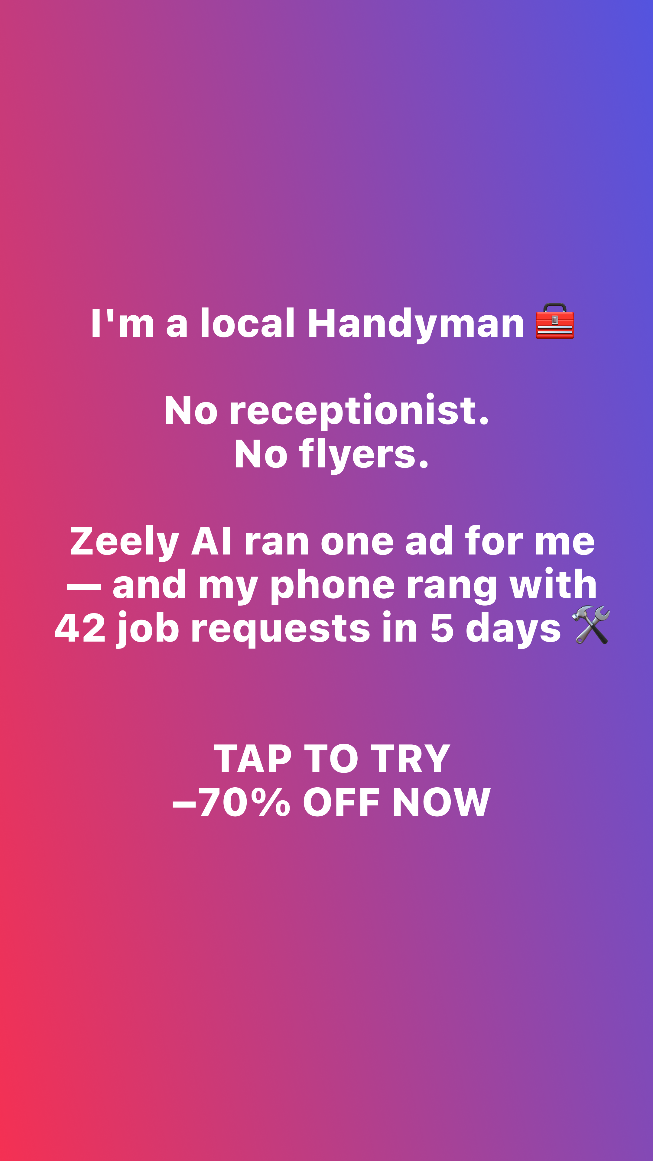 Zeely Facebook ad