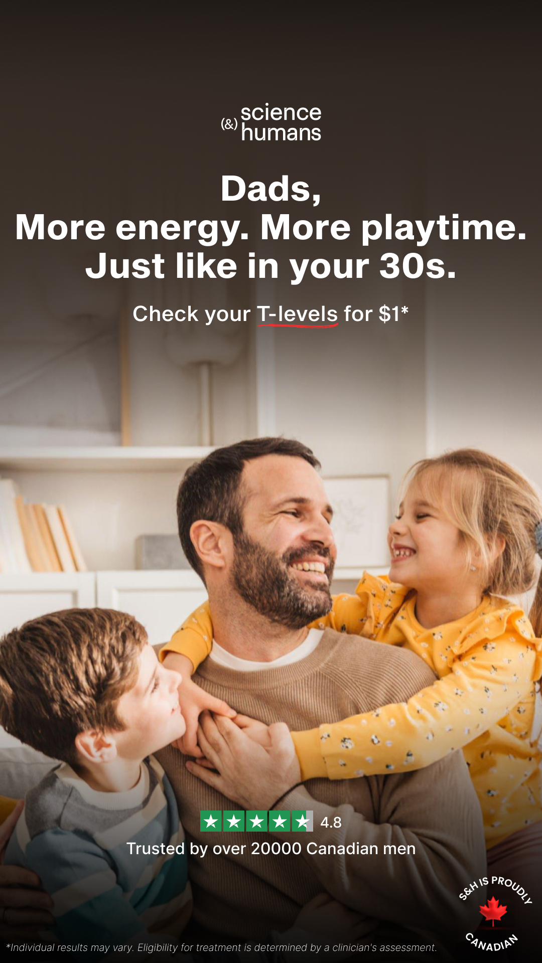 ScienceandHumans Facebook ad