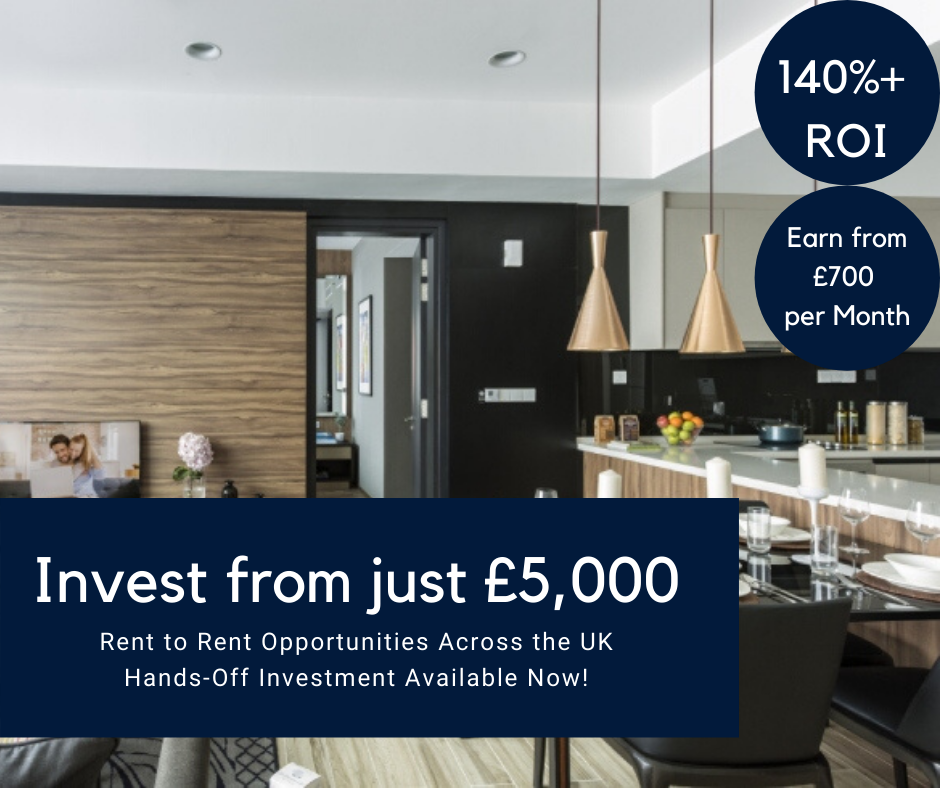 Infiniti Properties Facebook ad: Rent to Rent Investment Opportunities