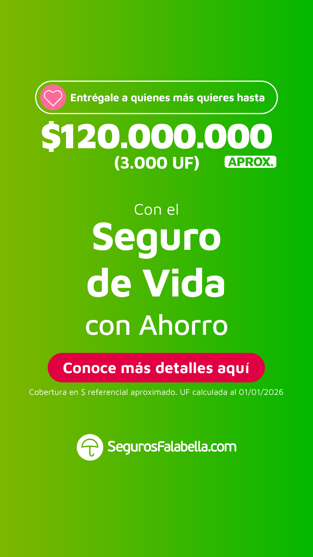 Seguros Falabella Chile Facebook ad