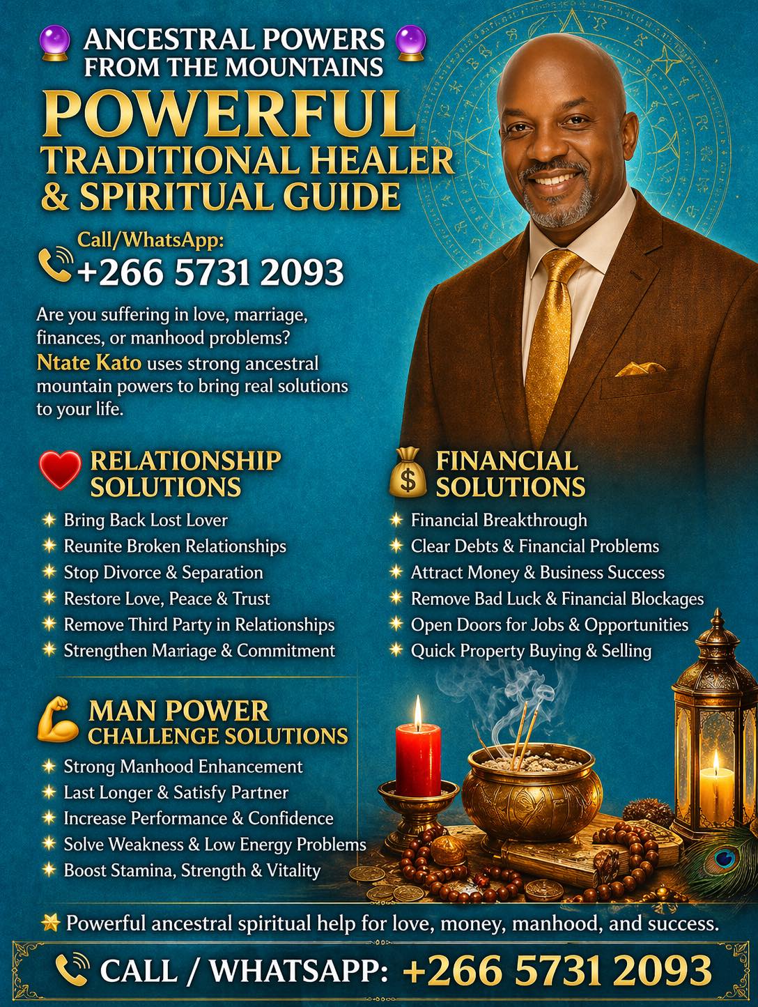 Ntate Kato shop Facebook ad: https://wa.me/+26657312093, DOCTOR.TINKA of Love spell…