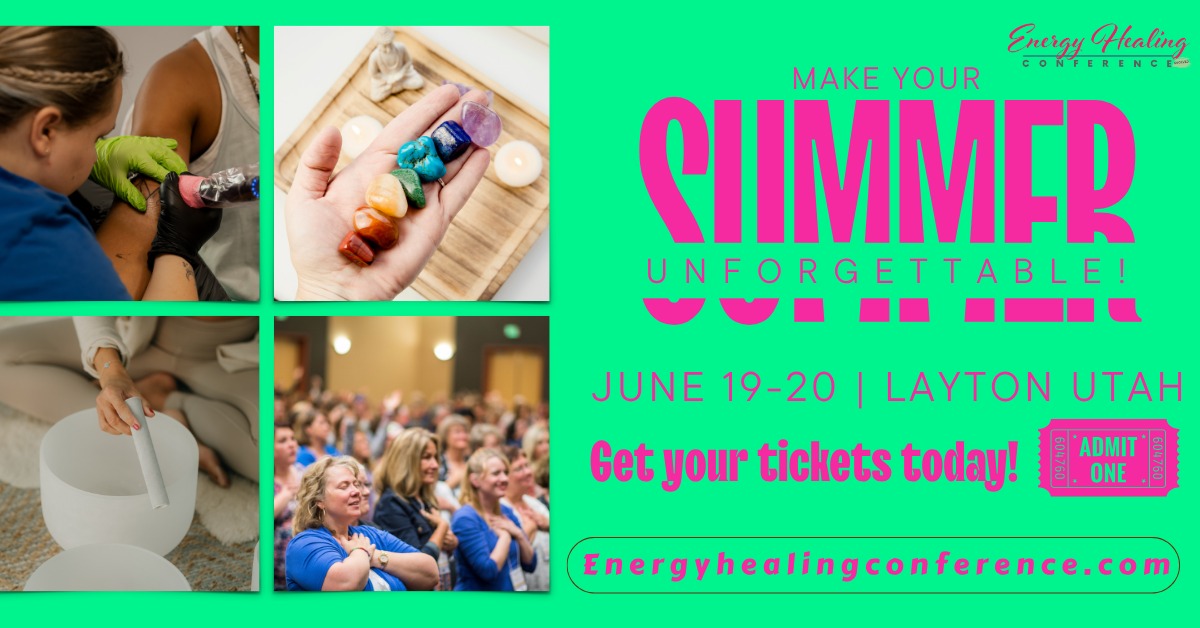 Energy Healing Conference Facebook ad: Energy Healing Conference - Layton, UT (THE LARGEST ANNUAL…